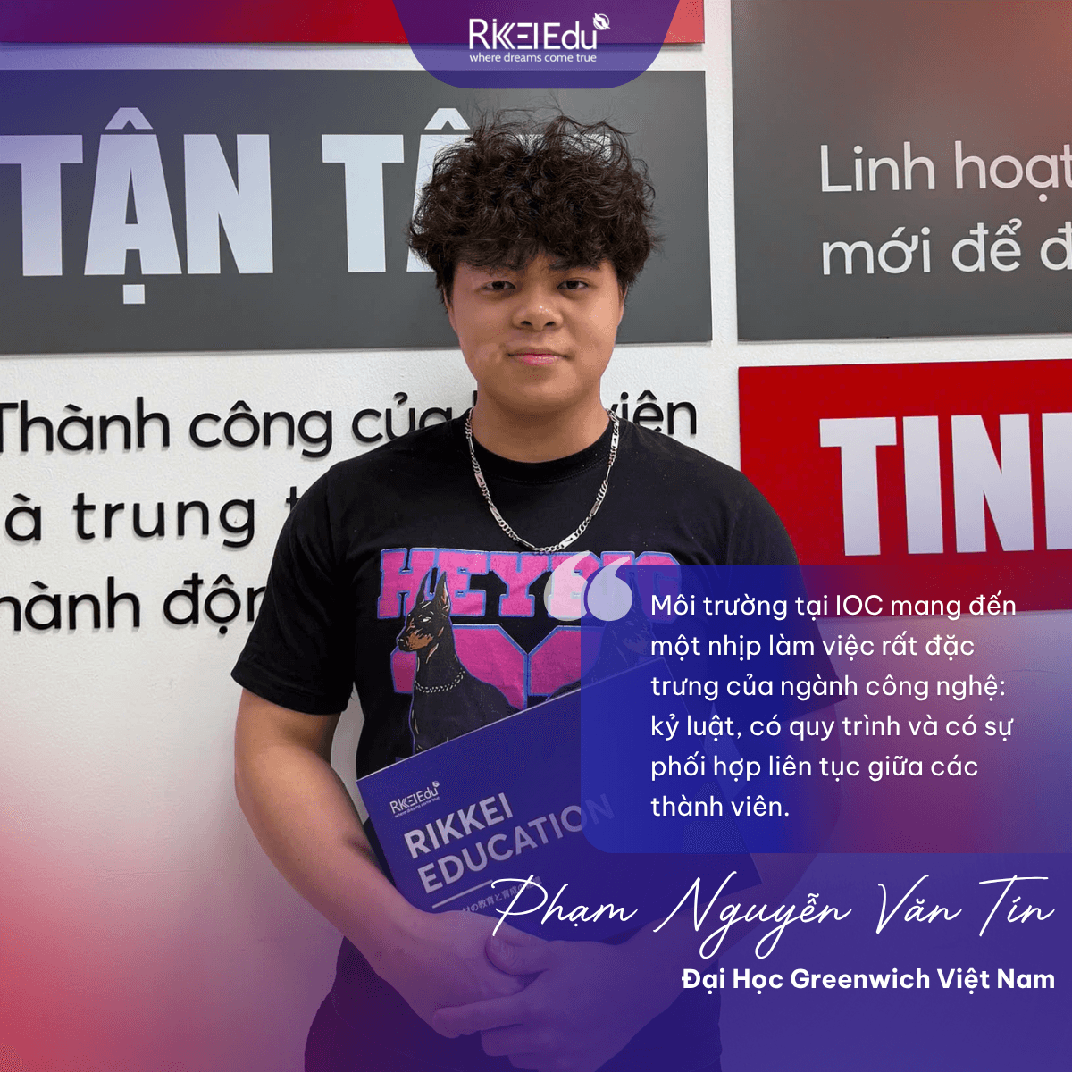 Từ “Game thủ” đến hành trình trở thành Fullstack developer: Bước chuyển mình bền vững tại Rikkei Education